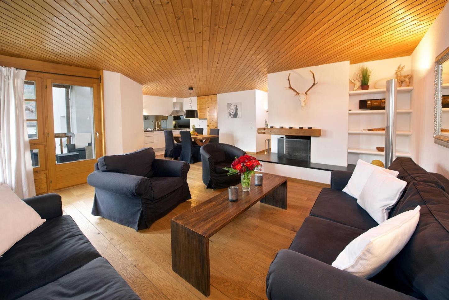 Schweizerhof Ferienwohnungen Lenzerheide 2 الغرفة الصورة